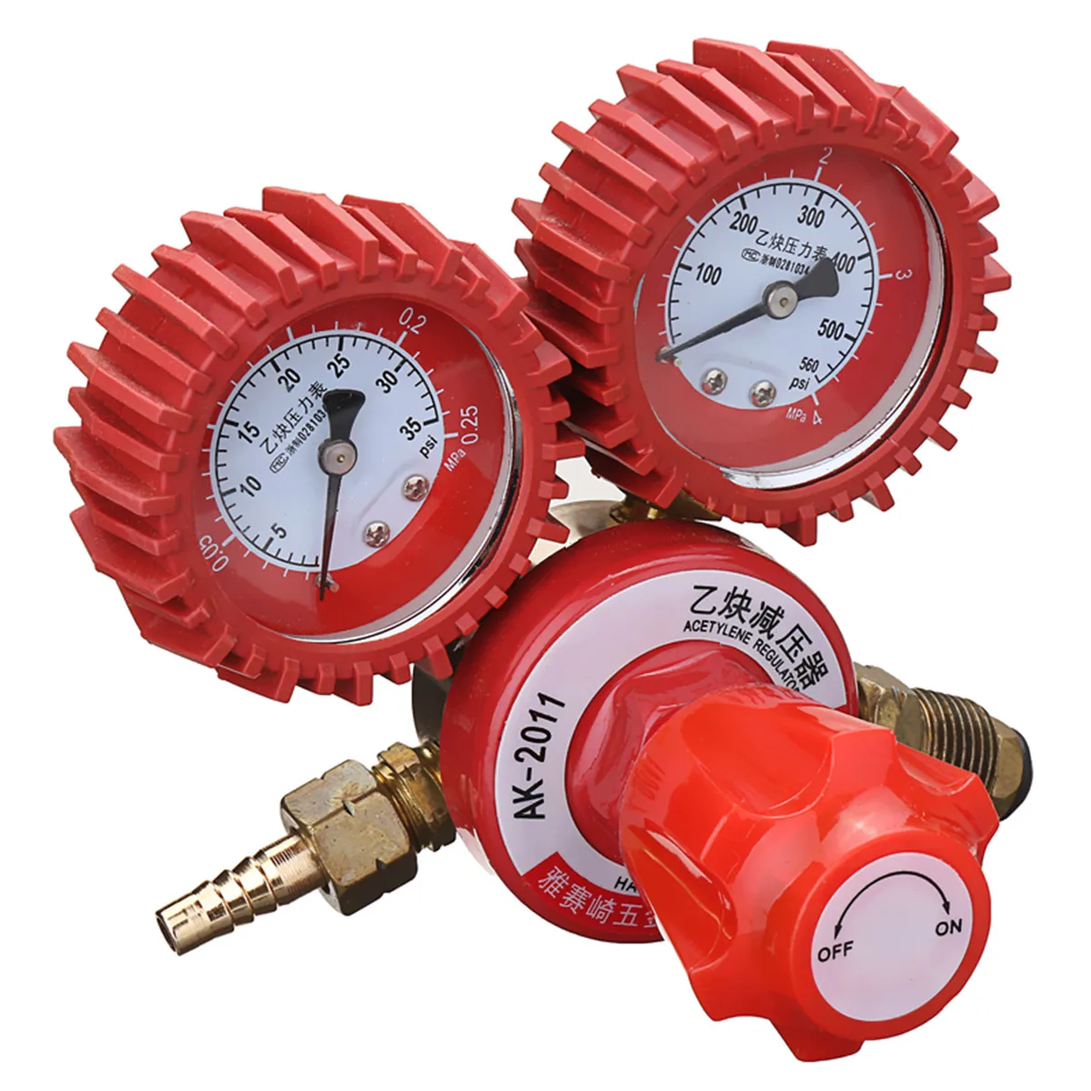 Acetylene Gas Mig Tig Flow Meter Gas Regulator Flowmeter Welding Weld Gauge Acetylene Regulator Pressure Reducer G5/8" 0-4MPA
Acetylene Gas Mig Tig Flow Meter Gas Regulator Flowmeter Welding Weld Gauge Acetylene Regulator Pressure Reducer G5/8" 0-4MPA