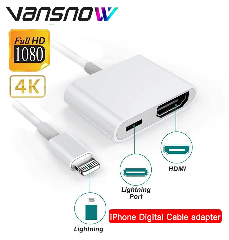2019 New-upgrade 1080P HDMI Cable Converters for iPhone lightning to HDMI Digital AV Converters for hdmi iPhone IPad iOS 11 10
2019 New-upgrade 1080P HDMI Cable Converters for iPhone lightning to HDMI Digital AV Converters for hdmi iPhone IPad iOS 11 10