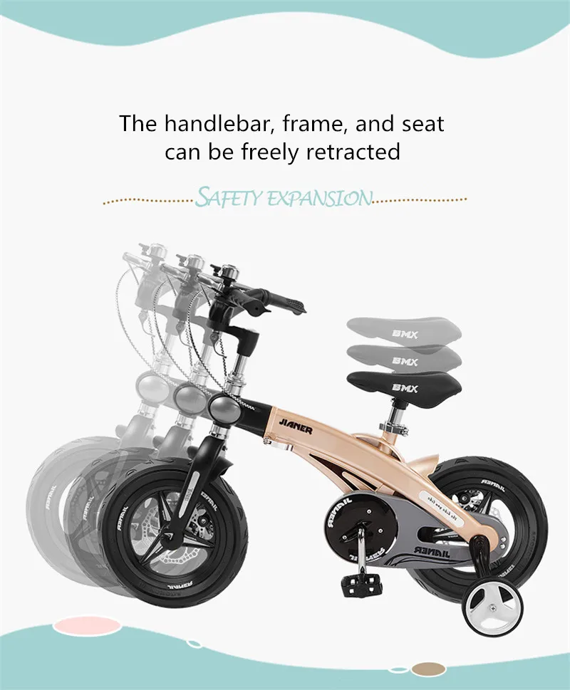 Bike for Kids 2-9 Years Girls Multifunction Children Scooter Bike for Kids 2-9 Years Girls Multifunction Children Scooter