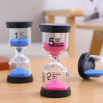 6Pcs/set Hourglass Timer 6 Colors 1/3/5/10/15/30mins Sandglass Clock for Kitchen Game
6Pcs/set Hourglass Timer 6 Colors 1/3/5/10/15/30mins Sandglass Clock for Kitchen Game