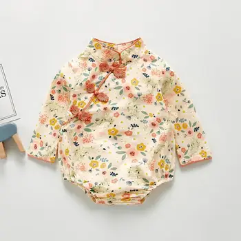 2020 Autumn New Baby Girl Clothes Toddlers Girls Flower Print Bodysuit Baby Long Sleeve Jumpsuit Infantil Fashion Costume
2020 Autumn New Baby Girl Clothes Toddlers Girls Flower Print Bodysuit Baby Long Sleeve Jumpsuit Infantil Fashion Costume