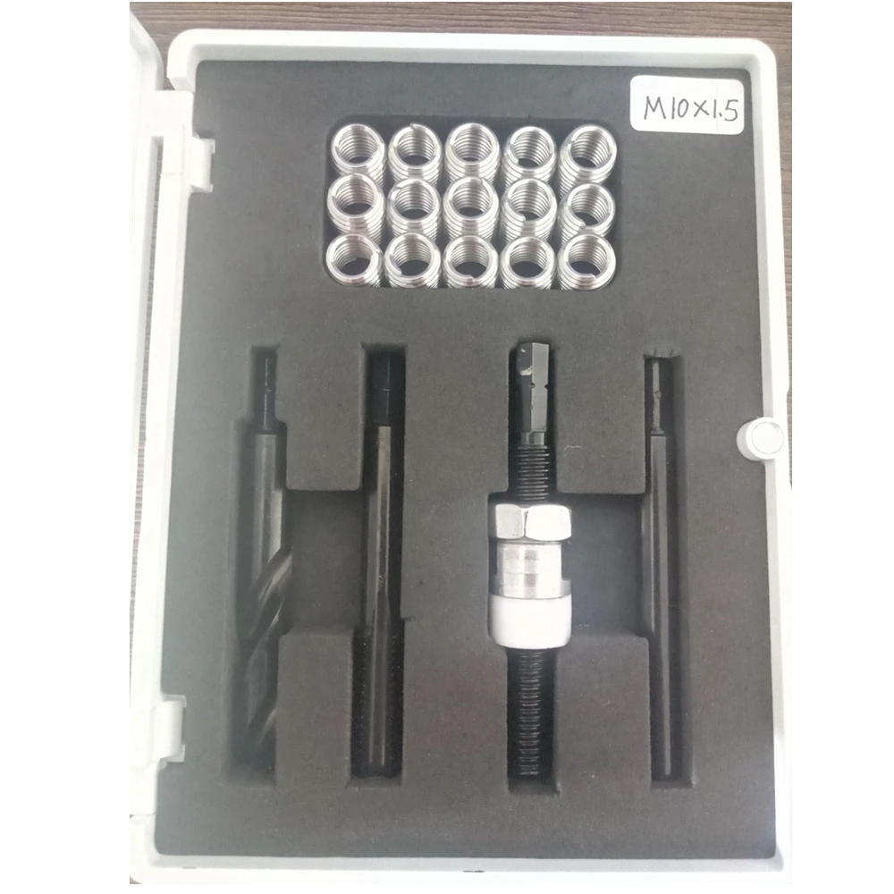 Car Pro Coil Drill Tool Metric Thread Repair Insert Kit M6 m8 m10 for Helicoil Car Repair Tools Coarse Crowbar
Car Pro Coil Drill Tool Metric Thread Repair Insert Kit M6 m8 m10 for Helicoil Car Repair Tools Coarse Crowbar