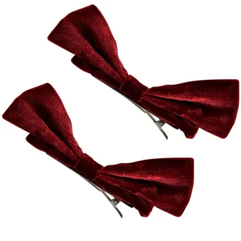 2Pcs Hairpin Adorable Bowknot Beautiful Delicate Fashion Hair Clips Hair Accessories Headdress Hair Pin for Lady Female Girls 
2Pcs Hairpin Adorable Bowknot Beautiful Delicate Fashion Hair Clips Hair Accessories Headdress Hair Pin for Lady Female Girls