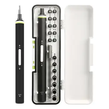19Pcs/Set Electric Screw Driver USB Chargeable Li-ion Battery Precisions Hand Screwdriver Bit Set
19Pcs/Set Electric Screw Driver USB Chargeable Li-ion Battery Precisions Hand Screwdriver Bit Set