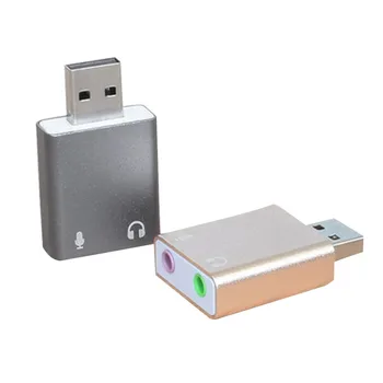 7.1 Channel USB External Stereo Sound o Adapter for Windows XP 7 8 10 Android Linux and Mac Plug and Play
7.1 Channel USB External Stereo Sound o Adapter for Windows XP 7 8 10 Android Linux and Mac Plug and Play