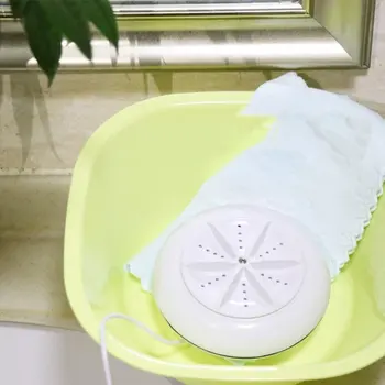 Ultrasonic Turbo Washer Portable travel laundry reverse turbine spin mini USB Single-shift Switch
Ultrasonic Turbo Washer Portable travel laundry reverse turbine spin mini USB Single-shift Switch