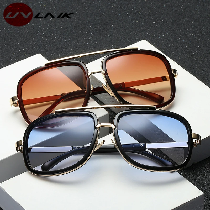 UVLAIK Trend Square Men Women Sunglasses Vintage Brand Design Gradient High definition lens Female Decoration Sun glasses UV400
UVLAIK Trend Square Men Women Sunglasses Vintage Brand Design Gradient High definition lens Female Decoration Sun glasses UV400