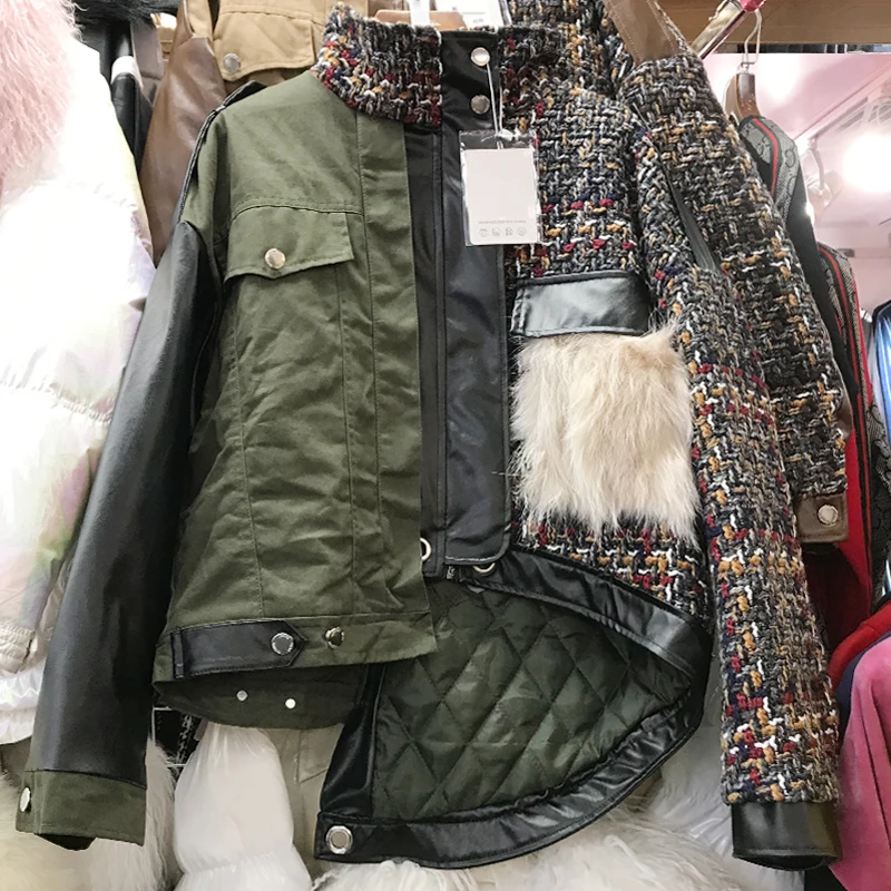 2019 New Winter Padded Jacket Women's Loose-Fit Korean-Style Casual Jacket Ladies Real Fox Fur Patch Quilted Coat Jacket Femme
2019 New Winter Padded Jacket Women's Loose-Fit Korean-Style Casual Jacket Ladies Real Fox Fur Patch Quilted Coat Jacket Femme