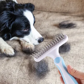 Pets Furminator for Dogs Cats Clean Massage Comb Grooming Massage Tool To Remove Shed Loose Hairs Cleaning Brush Furminator Cats
Pets Furminator for Dogs Cats Clean Massage Comb Grooming Massage Tool To Remove Shed Loose Hairs Cleaning Brush Furminator Cats