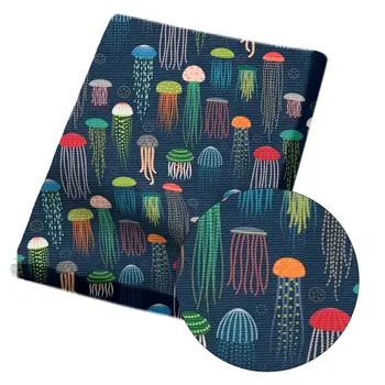 IBOWS Polyester Cotton Cloth Colorful Jellyfish Virus Printed Fabric Handmade Patches Garment Home Textile Materials 45*150cm/pc 
IBOWS Polyester Cotton Cloth Colorful Jellyfish Virus Printed Fabric Handmade Patches Garment Home Textile Materials 45*150cm/pc