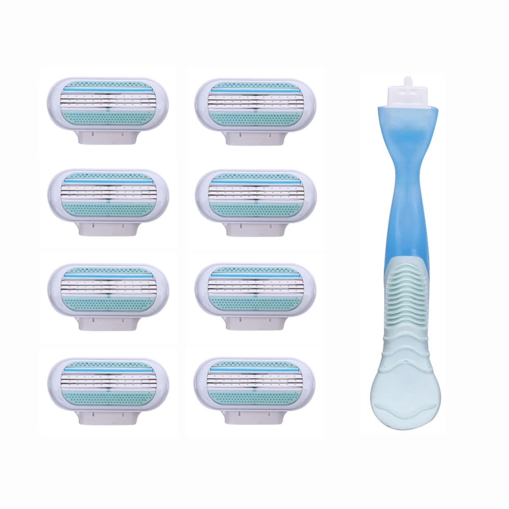 Beauty Safety Razor Blade Shaving Blades Female Sharpener 3 Layer Woman Razor Blades Head Suitable for Face care
Beauty Safety Razor Blade Shaving Blades Female Sharpener 3 Layer Woman Razor Blades Head Suitable for Face care