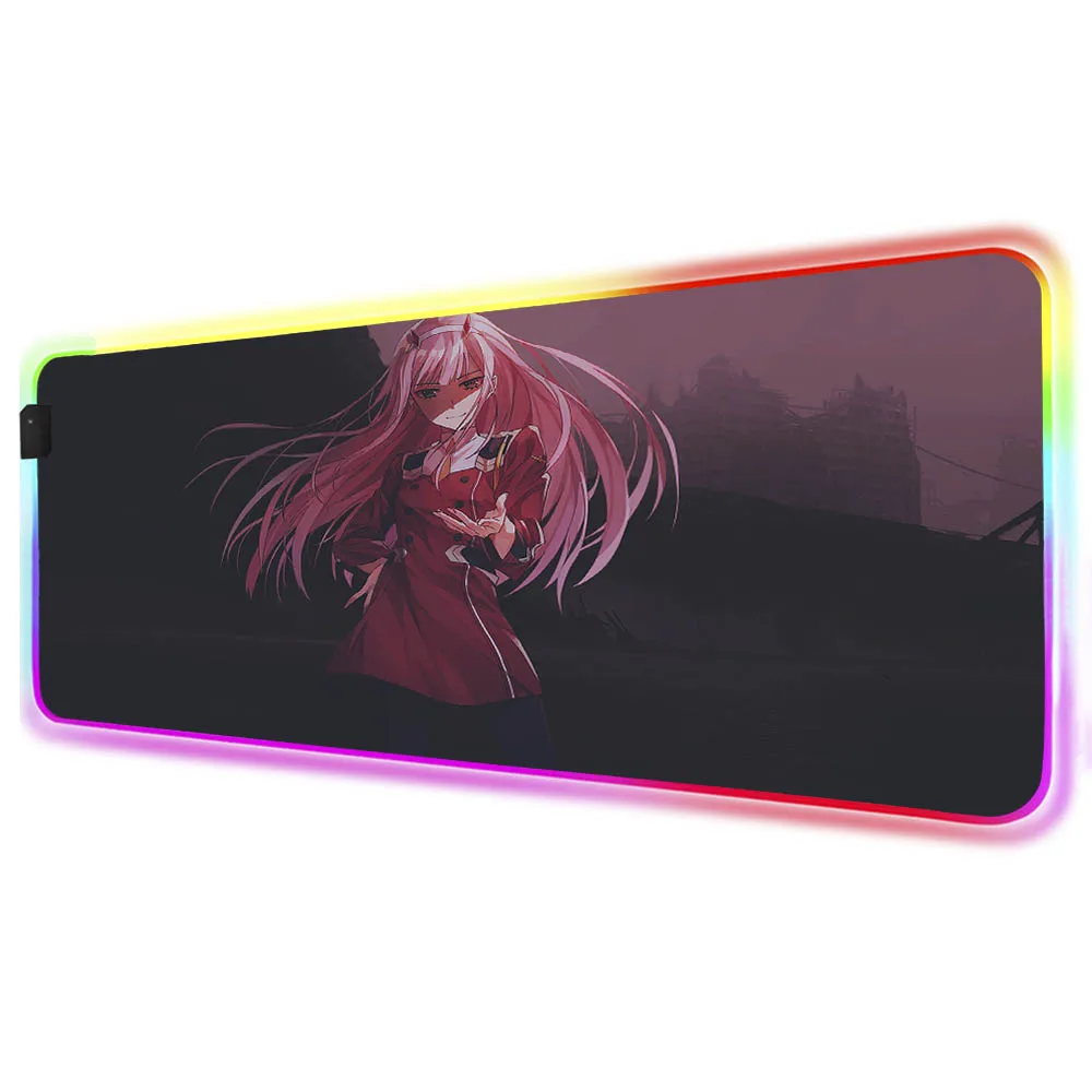 Anime Mouse Pad Darling In The Franxx RGB Colorful LED Lock Mouse Keyboard Desk Waterproof Gaming Accessories Kawaii Mouse Pad
Anime Mouse Pad Darling In The Franxx RGB Colorful LED Lock Mouse Keyboard Desk Waterproof Gaming Accessories Kawaii Mouse Pad