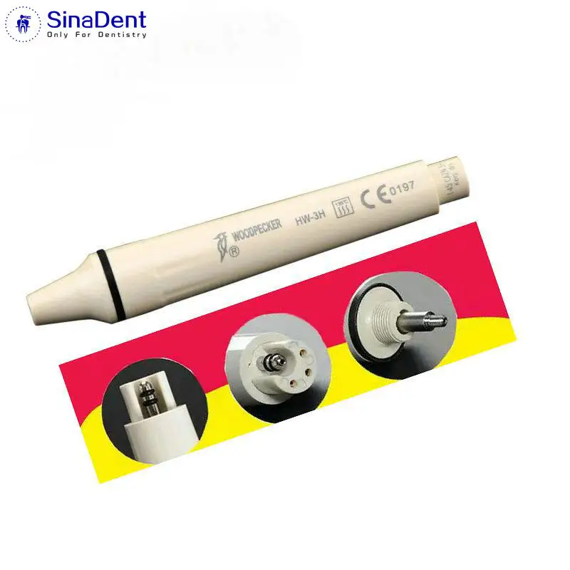 Dental Ultrasonic Scaler Handpiece for Woodpecker HW-3H Detachable Handpiece Scaler for EMS VRN Dental Handpiece 
Dental Ultrasonic Scaler Handpiece for Woodpecker HW-3H Detachable Handpiece Scaler for EMS VRN Dental Handpiece
