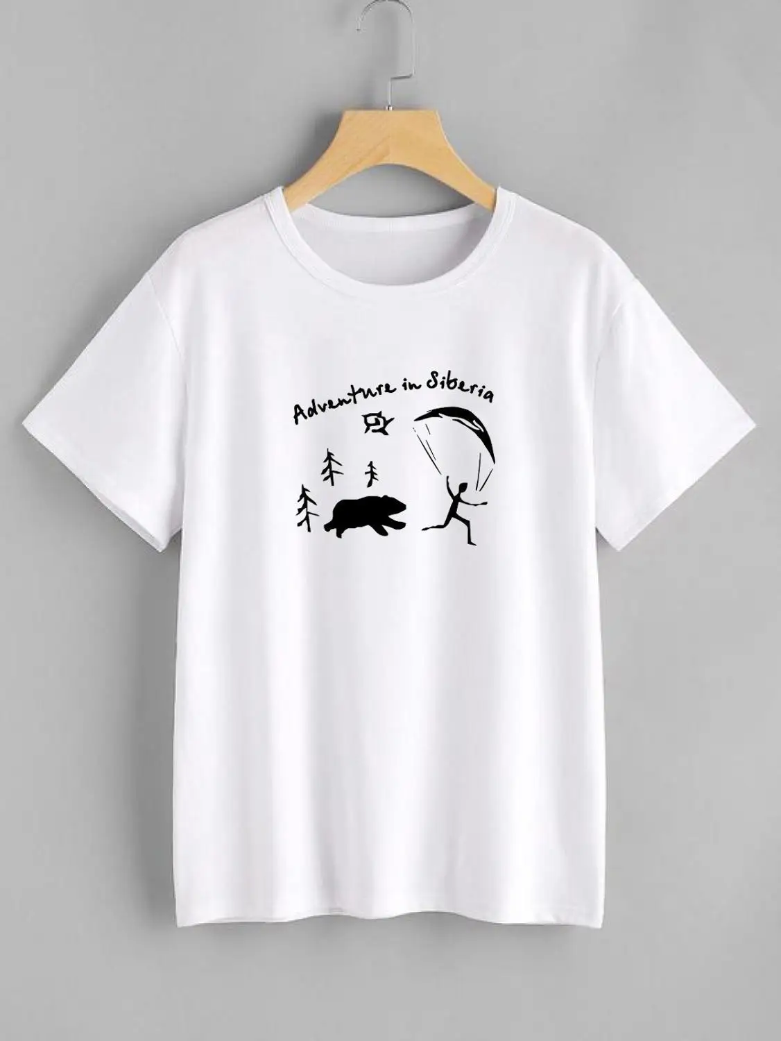 Adventure in Siberia Graphic Printed New Arrival Unisex Summer Funny Cotton Short Sleeve tops tee Adventure T-shirt Siberia Tee
Adventure in Siberia Graphic Printed New Arrival Unisex Summer Funny Cotton Short Sleeve tops tee Adventure T-shirt Siberia Tee
