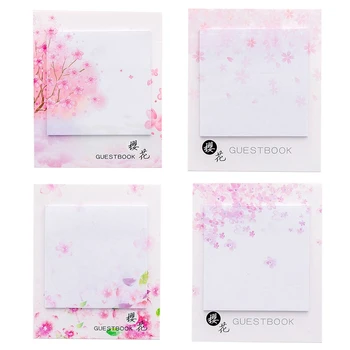4 Pcs Cute Kawaii Cherry Blossoms Memo Pad Sticky Notes Stationery Sticker Posted It Planner Stickers Notepads Office School Sup
4 Pcs Cute Kawaii Cherry Blossoms Memo Pad Sticky Notes Stationery Sticker Posted It Planner Stickers Notepads Office School Sup