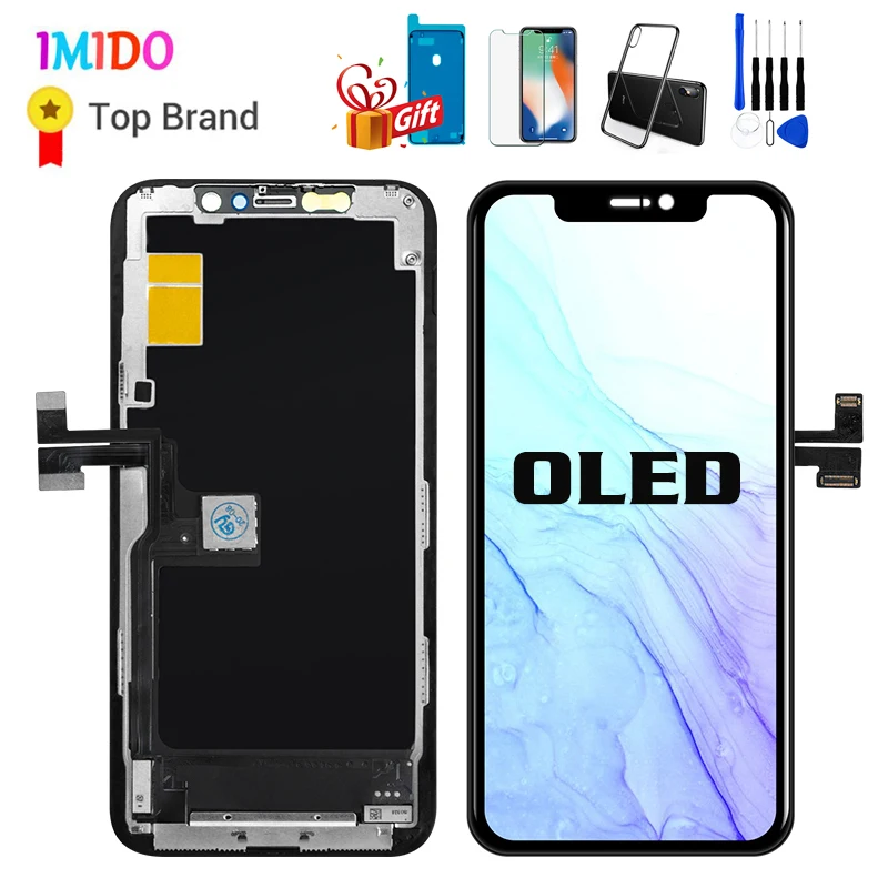 OLED Screen For iPhone 11 Pro LCD Display Touch Panel Digitizer Assembly OEM Replacement 100% Tested No Dead Pixel Fast Ship
OLED Screen For iPhone 11 Pro LCD Display Touch Panel Digitizer Assembly OEM Replacement 100% Tested No Dead Pixel Fast Ship