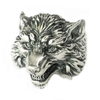 USA Located 925 Sterling Silver High Details Wolf Ring Mens Biker Punk Ring TA163 4PX
USA Located 925 Sterling Silver High Details Wolf Ring Mens Biker Punk Ring TA163 4PX