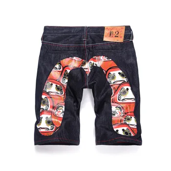 Tide Brand Evisu Authentic Fashion Spring Summer Men's Casual Denim Shorts Breathable Knee Length Fashion Men's Straight Pants
Tide Brand Evisu Authentic Fashion Spring Summer Men's Casual Denim Shorts Breathable Knee Length Fashion Men's Straight Pants