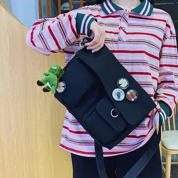 Fashion Handbag Casual Women Large Capacity Cloth Bucket Pouch Daisy Solid Canvas Waist Bag Cloth Bucket Pouch Shoulder Bags
Fashion Handbag Casual Women Large Capacity Cloth Bucket Pouch Daisy Solid Canvas Waist Bag Cloth Bucket Pouch Shoulder Bags