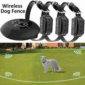 Pet Dog Wireless Electric Fence Containment System Wireless Signal Transmitter Dog Training Collar with Vibrating Electric Shock
Pet Dog Wireless Electric Fence Containment System Wireless Signal Transmitter Dog Training Collar with Vibrating Electric Shock