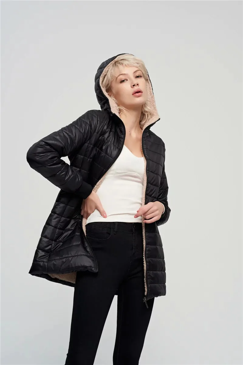 Add wool cotton-padded clothes in the fall and winter of the new female thin cotton-padded jacket easing students long hooded wi
Add wool cotton-padded clothes in the fall and winter of the new female thin cotton-padded jacket easing students long hooded wi