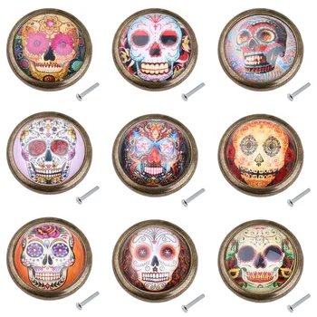 Skull Vintage Knob Pull Handle For Furniture Cabinet Door Wardrobe Drawer Cupboard Closet Various Theme Round Cabinet Knob 
Skull Vintage Knob Pull Handle For Furniture Cabinet Door Wardrobe Drawer Cupboard Closet Various Theme Round Cabinet Knob