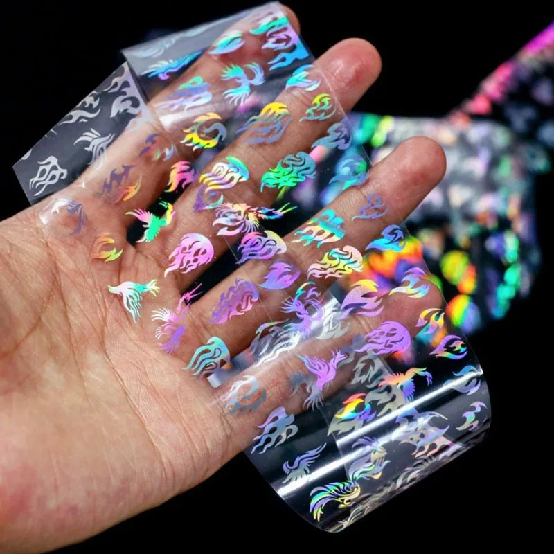 2pcs Holographic Nail Foil Flame laser English alphabet Bamboo Holo Transfer Sticker Water Slide Nail Art Decals 4*100cm
2pcs Holographic Nail Foil Flame laser English alphabet Bamboo Holo Transfer Sticker Water Slide Nail Art Decals 4*100cm
