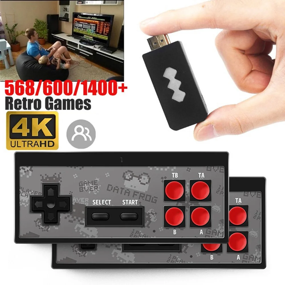 New Version Wireless Handheld Game Console 4K 8 Bit Classic Y3 MINI Game stick for Retro TV Video Game Build In 3500/10000 Games
New Version Wireless Handheld Game Console 4K 8 Bit Classic Y3 MINI Game stick for Retro TV Video Game Build In 3500/10000 Games