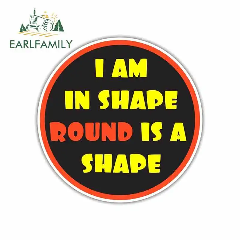 EARLFAMILY 13cm x 13cm for I Am In Shape Round Fitness Cross Fit Car Stickers Vinyl Truck RV VAN Fine Decal Car Accessories JDM
EARLFAMILY 13cm x 13cm for I Am In Shape Round Fitness Cross Fit Car Stickers Vinyl Truck RV VAN Fine Decal Car Accessories JDM