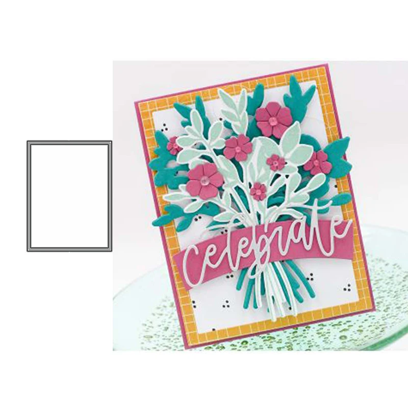 JC Metal Cutting Dies Simple Rectangle Shape for Scrapbooking Craft 2020 Die Cut Stencil Card Make Mould Sheet Mold Decoration
JC Metal Cutting Dies Simple Rectangle Shape for Scrapbooking Craft 2020 Die Cut Stencil Card Make Mould Sheet Mold Decoration