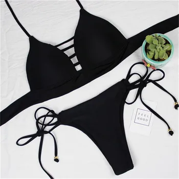 Bandage Thong Bikini Sets Women Swimwear Bikinis 2018 New Sexy Brazilian Biquini Bathing Suit Push Up Swimsuit Beachwear Mujer
Bandage Thong Bikini Sets Women Swimwear Bikinis 2018 New Sexy Brazilian Biquini Bathing Suit Push Up Swimsuit Beachwear Mujer