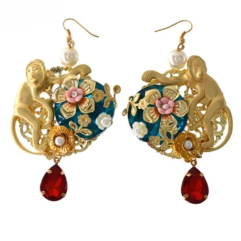 New Arrival Women Luxury Fashion Metal Flower Animal Drop Earrings Set Cute Monkey Big Earring for Girl Birthday Gifts
New Arrival Women Luxury Fashion Metal Flower Animal Drop Earrings Set Cute Monkey Big Earring for Girl Birthday Gifts