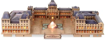 Building Puzzle Toy of 3D Louvre Paris France LED Architecture Building Model Kits DIY Blocks Toys for Adults
Building Puzzle Toy of 3D Louvre Paris France LED Architecture Building Model Kits DIY Blocks Toys for Adults