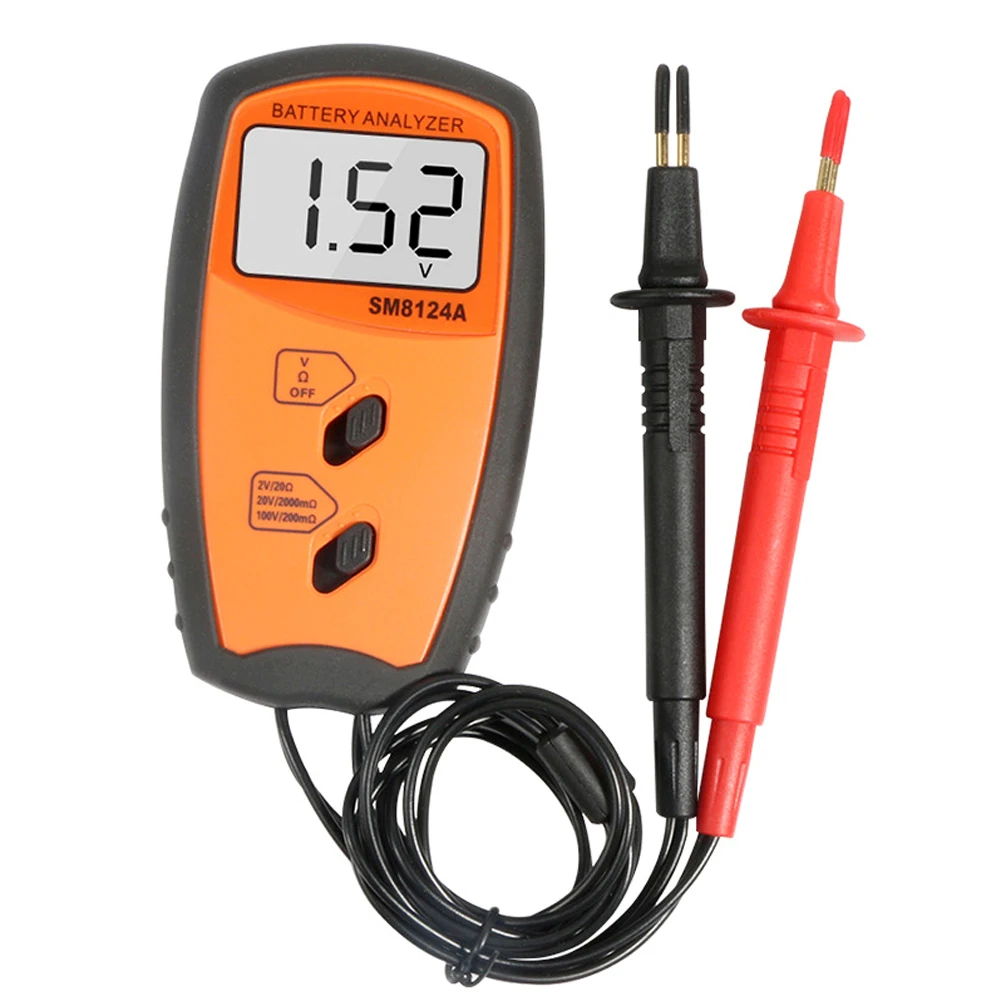 Internal Battery Resistance Impedance Meter Battery Resistance Voltmeter 100V Battery Tester Low Voltage prompt
Internal Battery Resistance Impedance Meter Battery Resistance Voltmeter 100V Battery Tester Low Voltage prompt