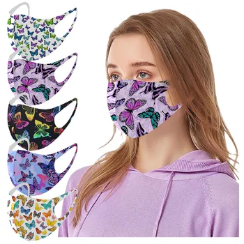 5pc Cotton Outdoor Facemask Washable Reusable Mouth Covering Adult Butterfly Printing Masks Mouth Cover Breathable Mascarillas
5pc Cotton Outdoor Facemask Washable Reusable Mouth Covering Adult Butterfly Printing Masks Mouth Cover Breathable Mascarillas