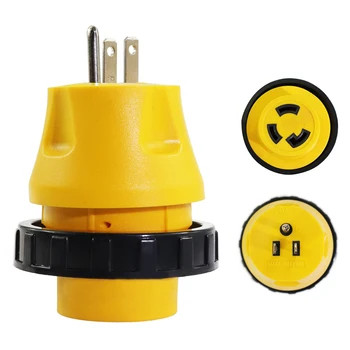 Plug Power Home Practical Easy Install Generator RV Compact Adapter Portable Male To Female 15Ato30A Cable Extension Universal
Plug Power Home Practical Easy Install Generator RV Compact Adapter Portable Male To Female 15Ato30A Cable Extension Universal