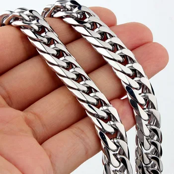 cuban link mens chain necklace stainless steel large necklace hip hop long necklace jewelry for neck Male accessories wholesale
cuban link mens chain necklace stainless steel large necklace hip hop long necklace jewelry for neck Male accessories wholesale