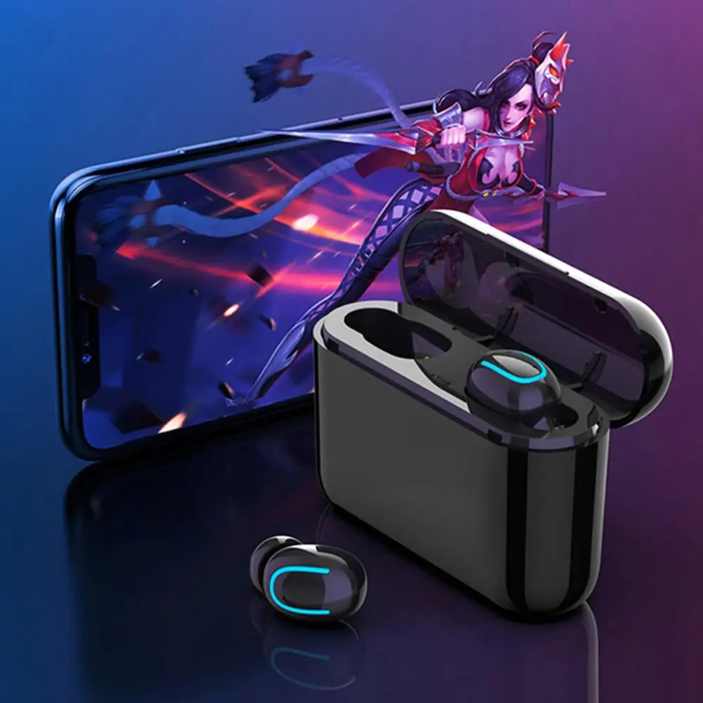 Q32 Wireless Bluetooth 5.0 TWS Mini Earbuds Portable Digital Display Handsfree Microphone Headset with Charging Case 
Q32 Wireless Bluetooth 5.0 TWS Mini Earbuds Portable Digital Display Handsfree Microphone Headset with Charging Case
