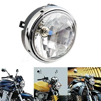 Chrome Universal Halogen Headlight Fit For Honda CB400 CB500 CB1300 Chopper Custom
Chrome Universal Halogen Headlight Fit For Honda CB400 CB500 CB1300 Chopper Custom