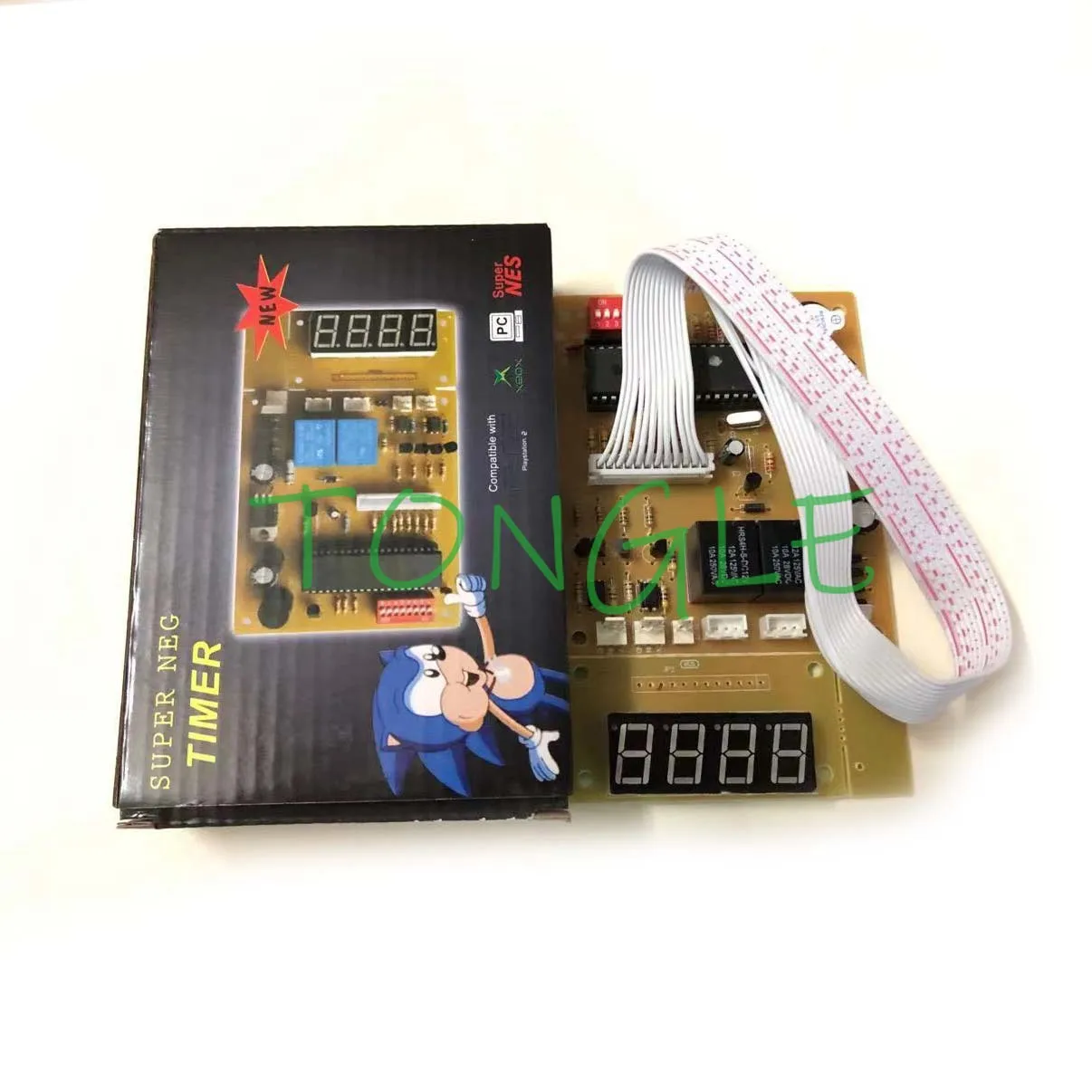 4 digits 12V Time Control Timer Board With Wire harness for arcade cabinet coin acceptor selector, pump water, washing machine
4 digits 12V Time Control Timer Board With Wire harness for arcade cabinet coin acceptor selector, pump water, washing machine