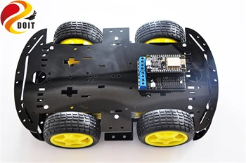 SZDOIT NodeMCU Wifi Control 4WD Smart RC Robot Car Chassis Kit TT Motor Unassembled DIY For Arduino Educational Toy
SZDOIT NodeMCU Wifi Control 4WD Smart RC Robot Car Chassis Kit TT Motor Unassembled DIY For Arduino Educational Toy