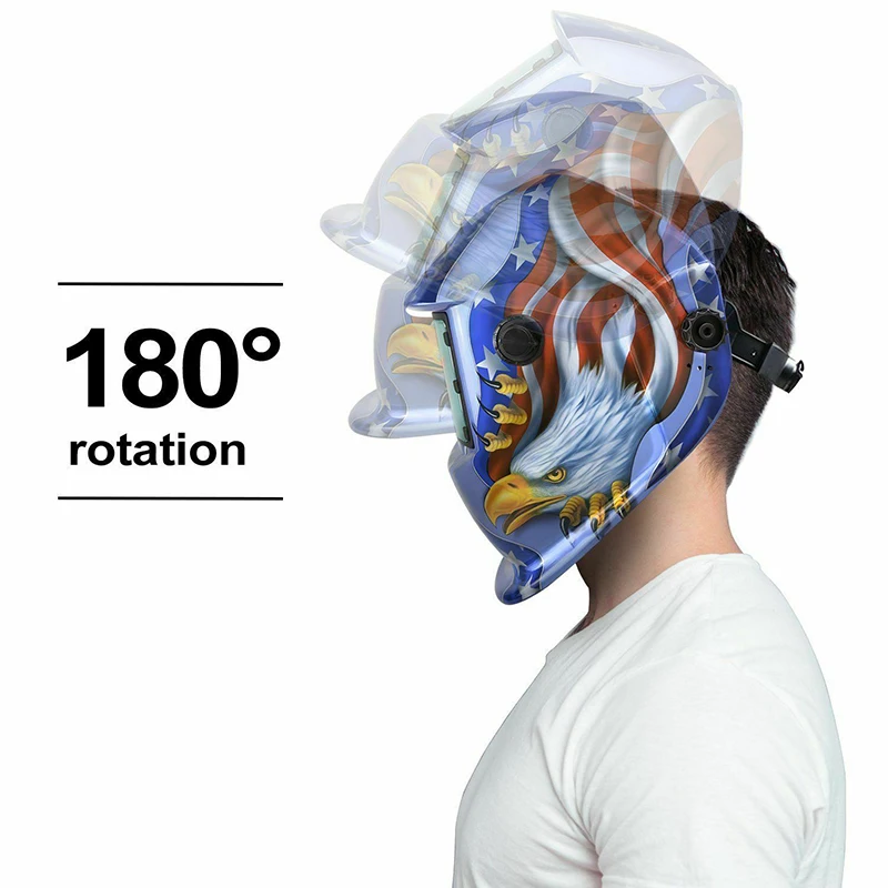 Hood Welder Mask ANSI Z87.1 Well-adjusted CR2032 Solar Protector Auto Darkening Helmet Pro Filter Mig
Hood Welder Mask ANSI Z87.1 Well-adjusted CR2032 Solar Protector Auto Darkening Helmet Pro Filter Mig