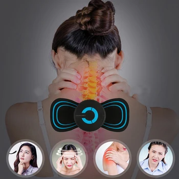 Portable Mini Electric Neck Massager Cervical Massage Stimulator Relief Pain Stimulator Back Neck Function Massage
Portable Mini Electric Neck Massager Cervical Massage Stimulator Relief Pain Stimulator Back Neck Function Massage