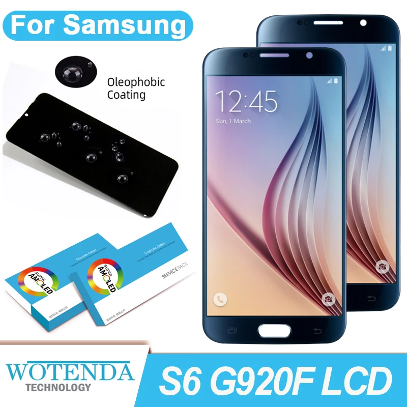 100% Оригинальный 5 1 ''Super AMOLED ЖК-дисплей сенсорный экран дигитайзер для Samsung Galaxy