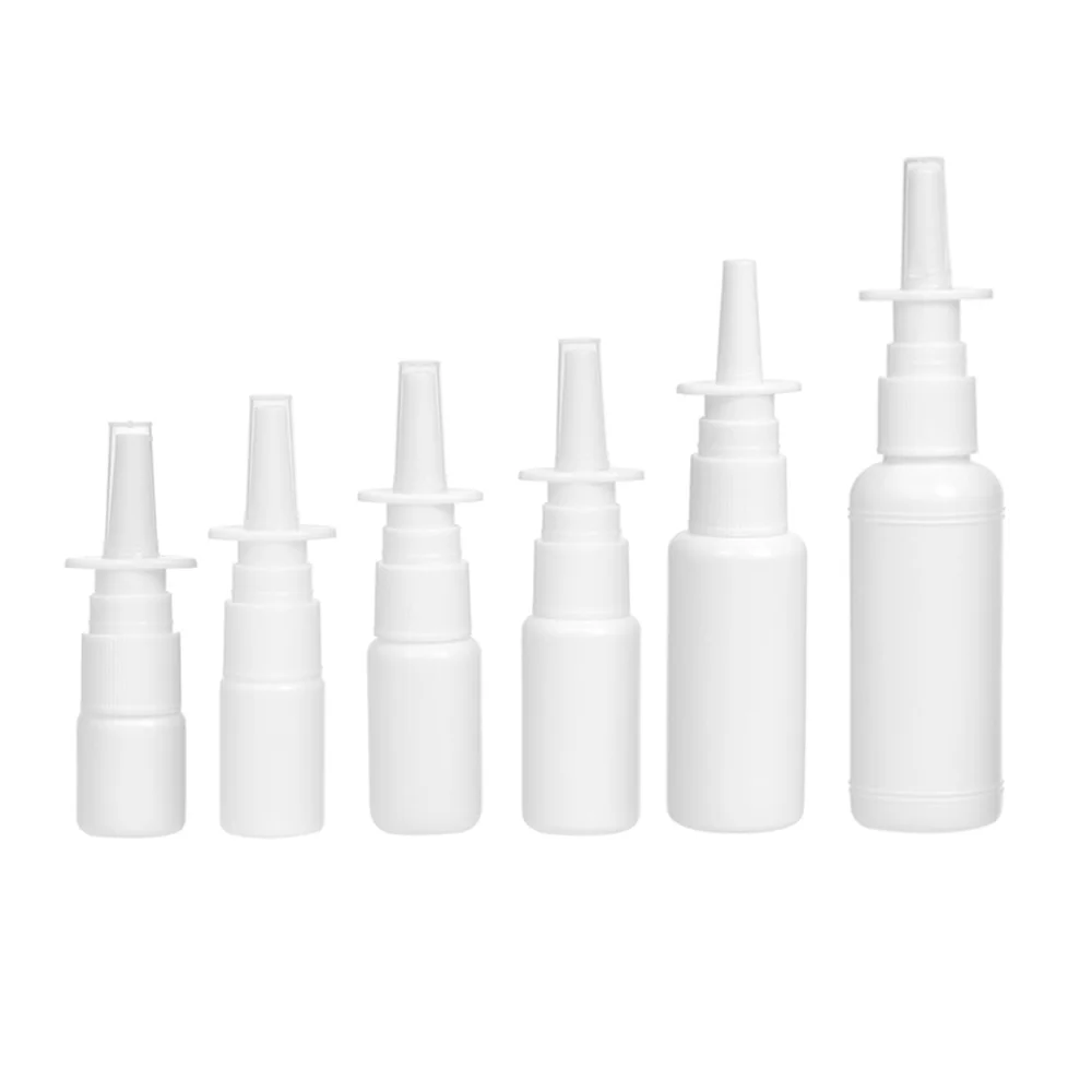 2pcs White PE Nasal Spray Bottles Pump Sprayer Mist Nose Spray Empty Refillable Bottle 5/10/15/20/30/50ml
2pcs White PE Nasal Spray Bottles Pump Sprayer Mist Nose Spray Empty Refillable Bottle 5/10/15/20/30/50ml