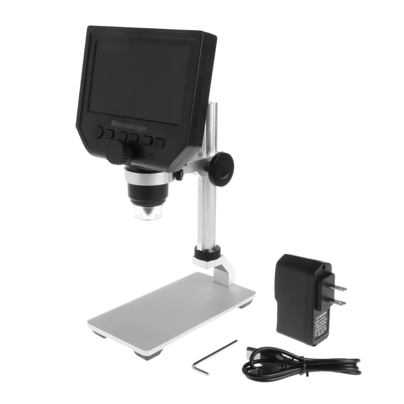 G600 4.3" LCD Digital Microscope LED Zoom 1-600X 3.6MP Camera Video Recorder T5UC
G600 4.3" LCD Digital Microscope LED Zoom 1-600X 3.6MP Camera Video Recorder T5UC