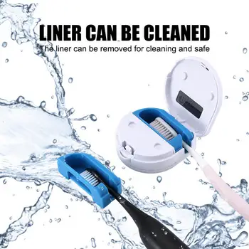 Toothbrush Sterilizer Toothbrush Disinfection UV-C Led Lights, Bathroom Uv White ABS+PC Fashion Portable Sterilizer Travel
Toothbrush Sterilizer Toothbrush Disinfection UV-C Led Lights, Bathroom Uv White ABS+PC Fashion Portable Sterilizer Travel