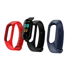 Correa de repuesto Original de 7 colores para M2 Fitness Bracelet resistente al agua Scratch Resistand Xiao Mi Band 2 Correa de repuesto(China)