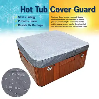 Hot Tub Cover Guard Cap Anti-UV Square Cover Swim Spa Cap Cover Bag Protector Waterproof Heat-resistant Bath Tub Dust Cover
Hot Tub Cover Guard Cap Anti-UV Square Cover Swim Spa Cap Cover Bag Protector Waterproof Heat-resistant Bath Tub Dust Cover