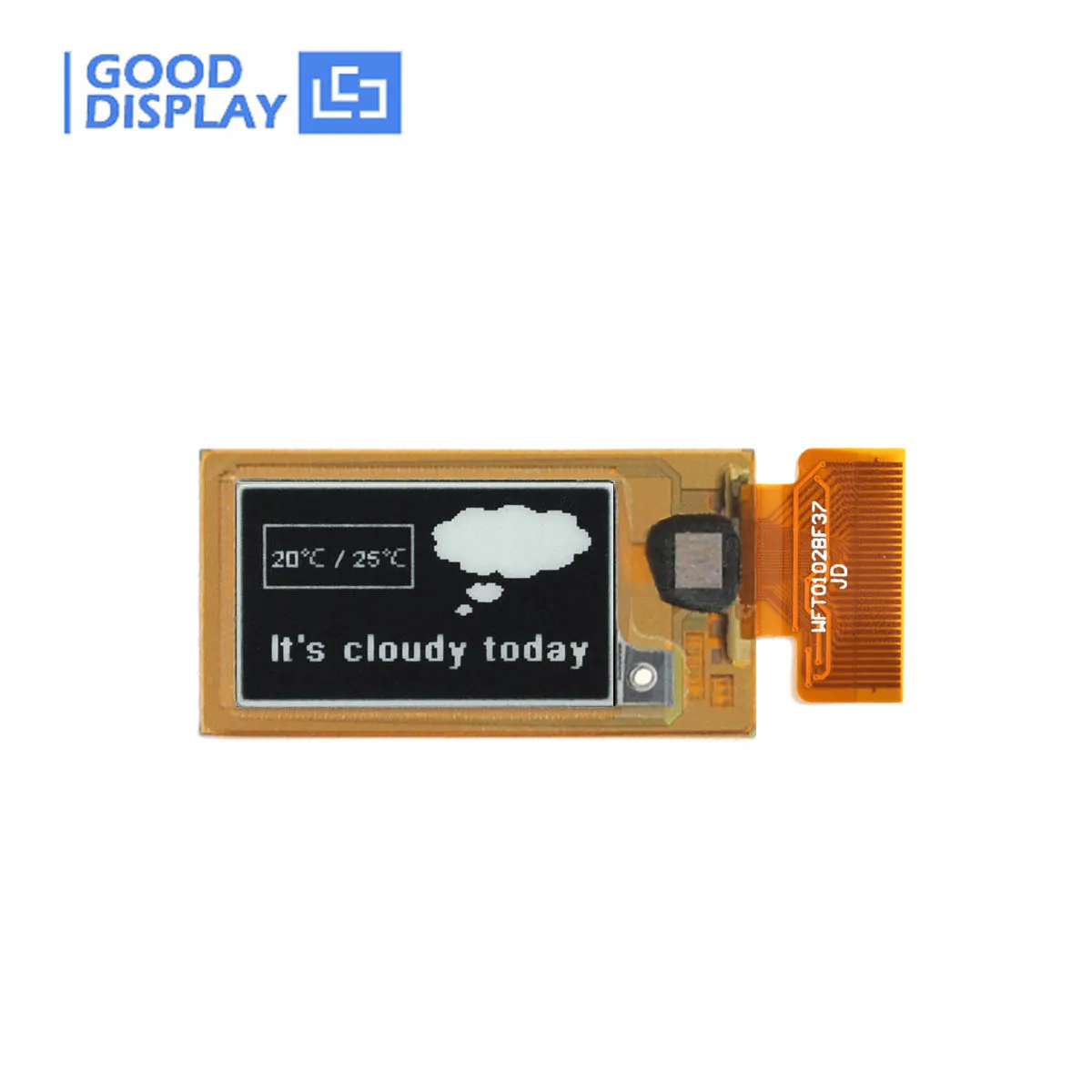 Flexible Epaper 1 Inch E-Ink Small Display Screen With Partial Refesh GDEW0102I4FC | Компьютеры и офис